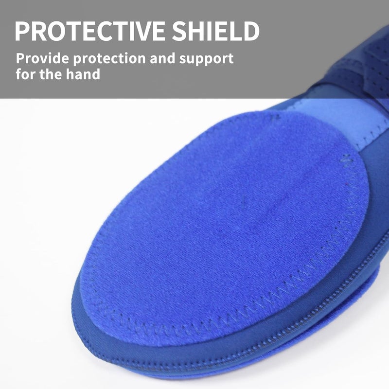Heyear Baseball Sliding mitt, Sliding Mitt for Youth, Baseball Softball Glove for Hand Protection, Breathable and Durable, Adjustable Elastic Wrist Strap, Ambidextrous Design - Image 4